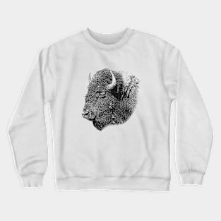 European bison Crewneck Sweatshirt